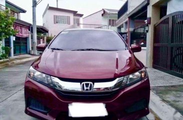 Honda City 1.5E CVT 2014 Red Sedan For Sale 