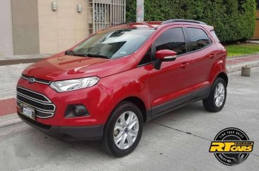 2016 Ford Ecosport Trend AT Red SUV For Sale 
