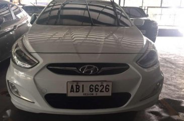 2015 Hyndai Accent GLs AT White Sedan For Sale 