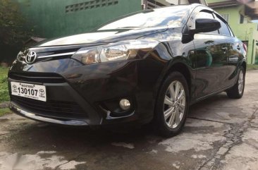 Toyota Vios 1.3E AT 2015 Black Sedan For Sale 