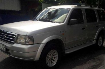Ford Everest 4x2 MT Diesel 2004 Silver For Sale 