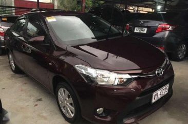 2017 Toyota Vios 1.3E AT Blackish Red For Sale 