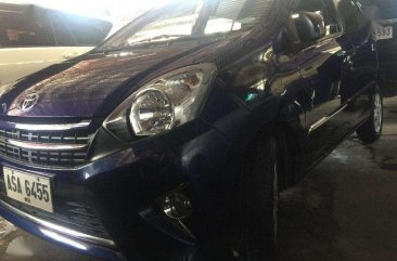 2015 Toyota Wigo 1.0 G Automatic Transmission Blue FOR SALE