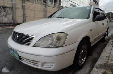 2005 Nissan Sentra GX MT White Sedan For Sale 