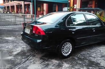 Honda Civic 2001 Manual Green For Sale 