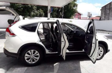 2012 Honda CRV AWD AT White SUV For Sale 