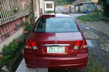 2004 Honda Civic Dimension 1.6 MT Red For Sale 