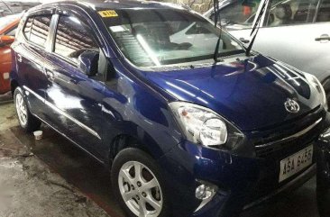 Toyota Wigo G 2015 Blue automatic for sale