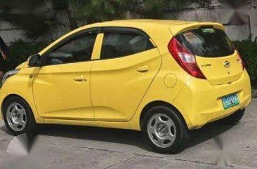 Hyundai Eon Gls 2012 Manual Yellow For Sale 