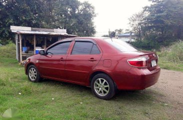 Toyota Vios 1.3E 2006 Manual Red For Sale 