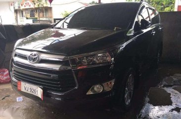 Sale 2017 Toyota Innova 28G Manual Tranny Black DSL