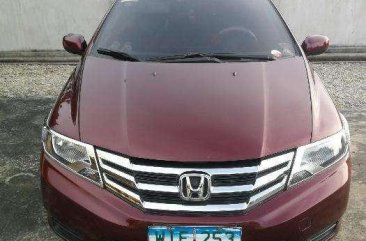 Honda City 2013 Manual Red Sedan For Sale 