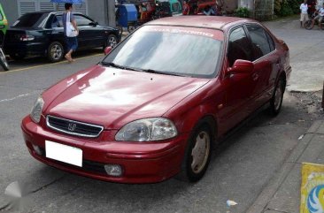 Honda Civic Vtec 1996 AT Red Sedan For Sale 