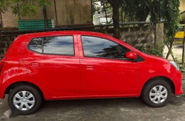 2017 Toyota Wigo 1.0 E Manual Red Limited for sale