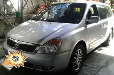 2010 Kia Carnival EX LWB DIESEL Silver For Sale 