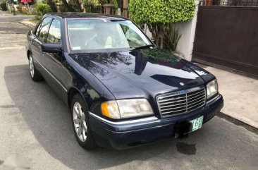 1995 MERCEDES-BENZ C280 black FOR SALE