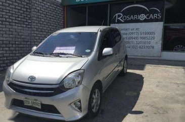 2015 Toyota Wigo 1.0 AT Silver HB For Sale 