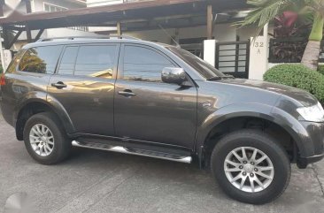 2013 Mitsubishi Montero AT Diesel Gray For Sale 