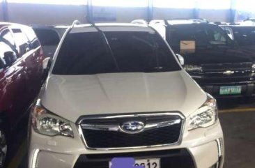 2014s Subaru Forester XT AT White SUV For Sale 