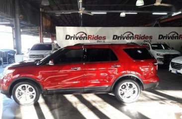 Ford Explorer Limited 2014 4x2 AT Red For Sale 