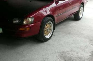 Fresh Toyota Corolla 1997 Manual Red For Sale 