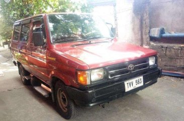 2000 Toyota Tamaraw FX MT Red SUV For Sale 