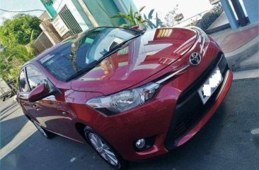 2015 Toyota Vios 1.3E Red FOR SALE