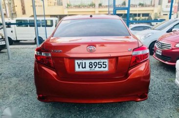 2016 Toyota Vios 1.3 E AT Orange For Sale 