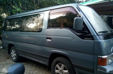 2002 Nissan Urvan Caravan Diesel AT Blue For Sale 