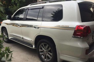 Toyota Land Cruiser LC200 2015 AT White For Sale 