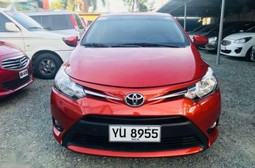 2016 Toyota Vios 1.3 E AT Orange For Sale 