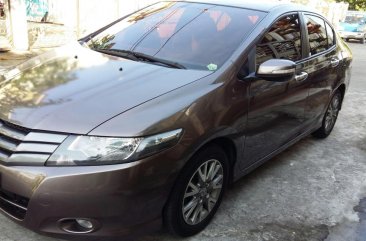 Honda City 2011 Gasoline Automatic Brown for sale