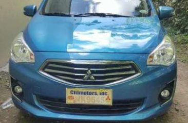 2016 Mitsubishi Mirage GLS Manual Blue For Sale 