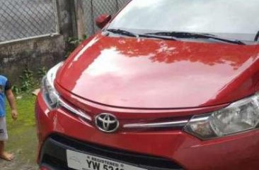 2016 Toyota Vios E MT Red Sedan For Sale 