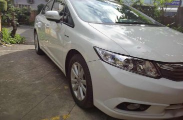 Honda Civic 2012 Tafetta White AT For Sale 