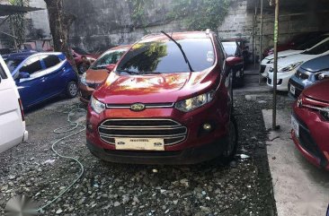 2016 FORD ECOSPORT Trend MT Red For Sale 