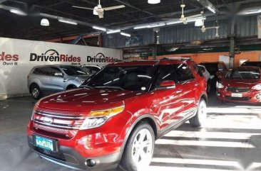 Ford Explorer Limited 2014 4x2 AT Red For Sale 