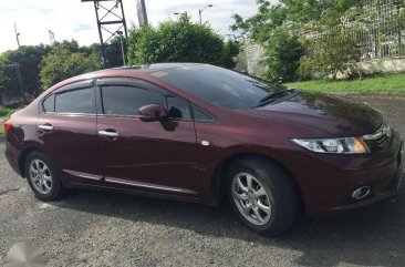 2013 Honda Civic 1.8 s MT Red Sedan For Sale 