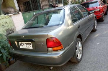 1998 Honda City Manual Gray Sedan For Sale 