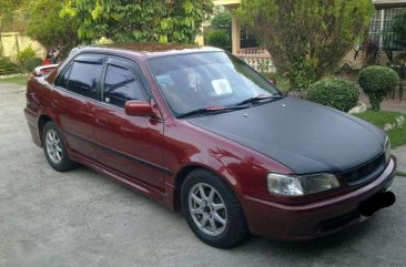 Toyota Corolla GLi 1.6 Lovelife 1999 MT Red For Sale 