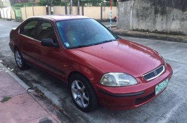 Honda Civic VTEC 1998 AT Red For Sale 