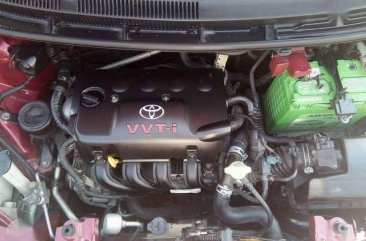 Toyota Vios J 2012 MT Red Sedan For Sale 