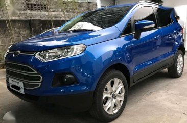 2015 Ford Ecosport MT Blue SUV For Sale 