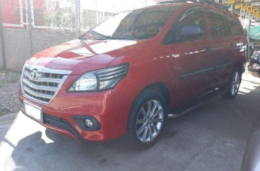 2014 Toyota Innova 2.5 Manual Red For Sale 