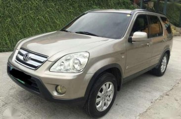 Honda CRV 2006 Manual Beige For Sale 