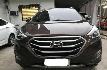 Fresh 2015 Hyundai Tucson AT Brown For Sale 