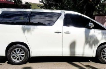 2013 Toyota Alphard 3.5Q V6 White For Sale 