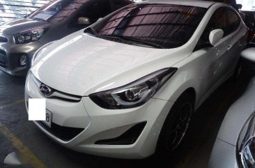 2015 Hyundai Elantra AT Gas White for sale