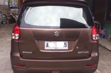 Suzuki Ertiga 2015 Manual Brown For Sale 