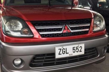 2007 Mitsubishi Adventure Gls Sports MT Red For Sale 